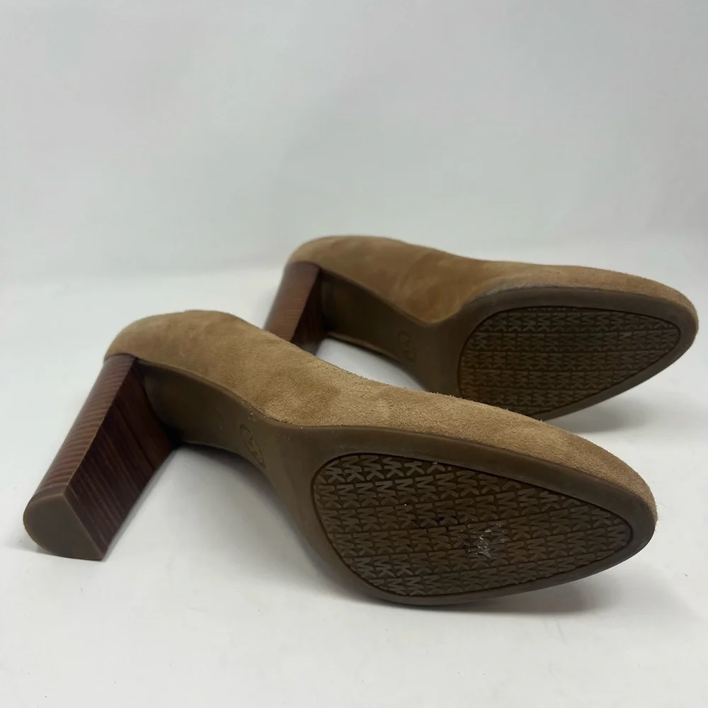 Michael Kors Suede Heels Size 8.5 M - Picture 3 of 8
